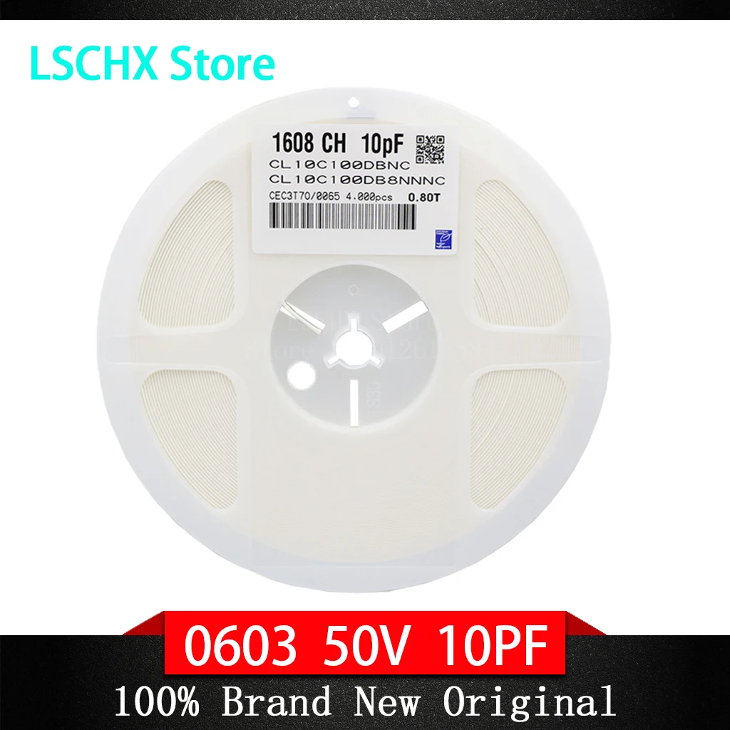 Capacitors 4000PCS 0603 1608 COG/NPO RoHS 50V 0.5% 5% 8.2PF 9PF 9.1PF 10PF 11PF 12PF 13PF 15PF SMD High quality