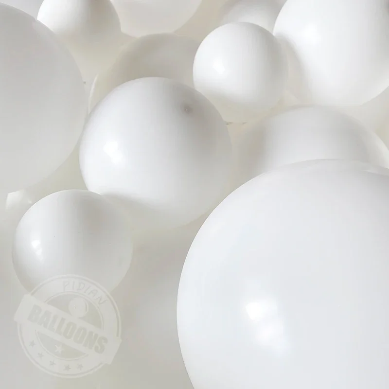 

4PCS White Latex Balloons 24-inch Round Balloon Holiday Festival DIY Decorative Supplies For Home Wedding Party Decorations