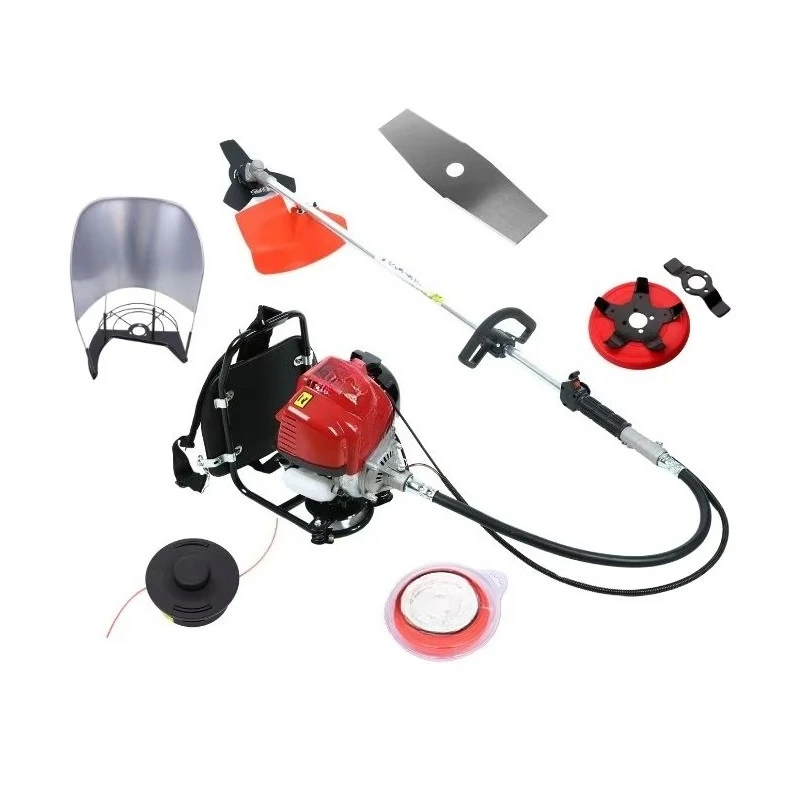 4-Stroke Brush Cutter Brands Backpack GX35 37.7CC With Weed Eater Trimmer Accessories