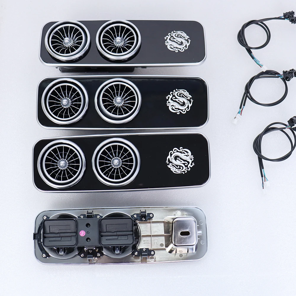 Kench Car Interior Air Vents with Ambient Light for Van Conversion-Business/ Design Easy Installation
