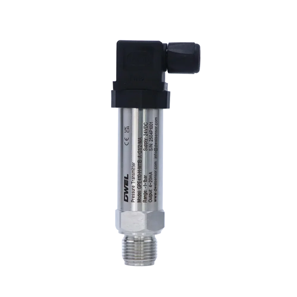 

2026 DWEL GPE410 Hydraulic Liquid 4-20mA Output Gauge Water Ga s Vacuum Pressure Transmitter CE In Stock