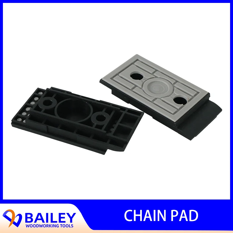 BAILEY 10PCS 116x59mm Conveyance Belt Chain Pad 2-209-01-1970&2-209-02-1970 for Homag Tenoner NFL25 and 26 Edge Banding Machine