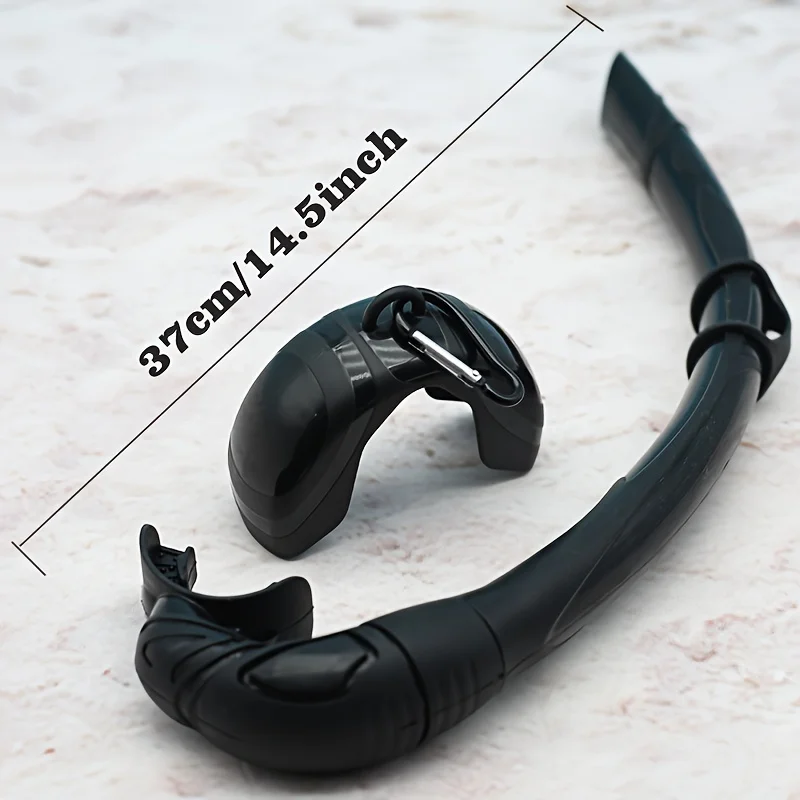 New Free Dive Snorkel Portable Silicone Wet Snorkel For Diving Underwater Activities Scuba Diving Snorkel Comfortable Soft