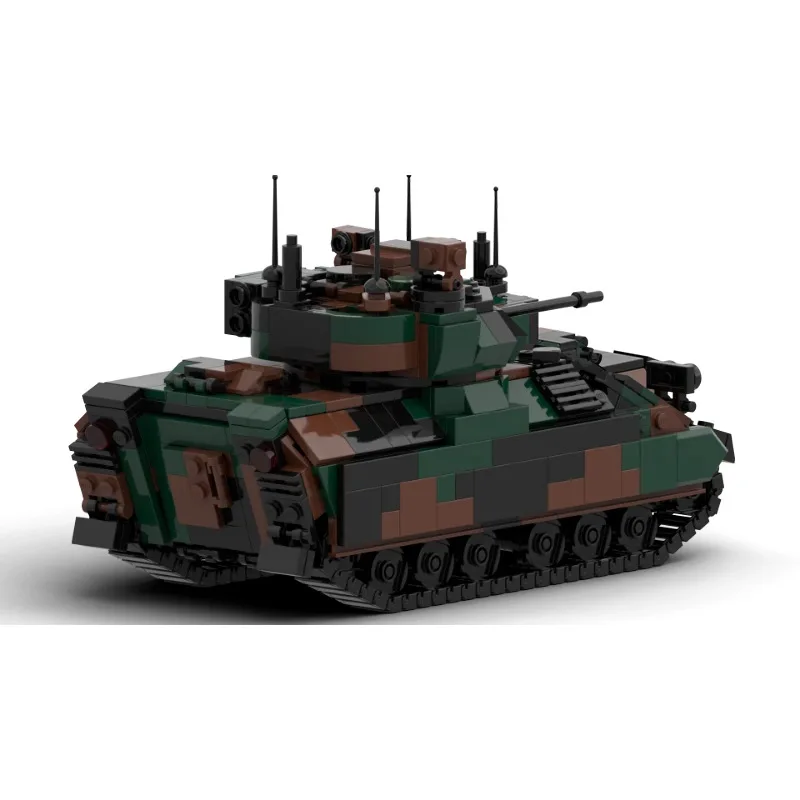 Hot M3 Bradleyed Military Tank Building Blocks Set M3A3 Armored Car Solider Vehicle Bricks Kid Toys For Children Birthday Gifts