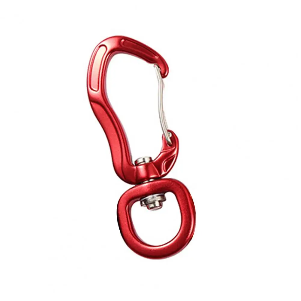 Swing Swivel Universal ความแข็งสูงความปลอดภัยหัวเข็มขัดหมุนอลูมิเนียมอัลลอยด์ความปลอดภัยหัวเข็มขัดหมุนสําหรับออกกําลังกาย