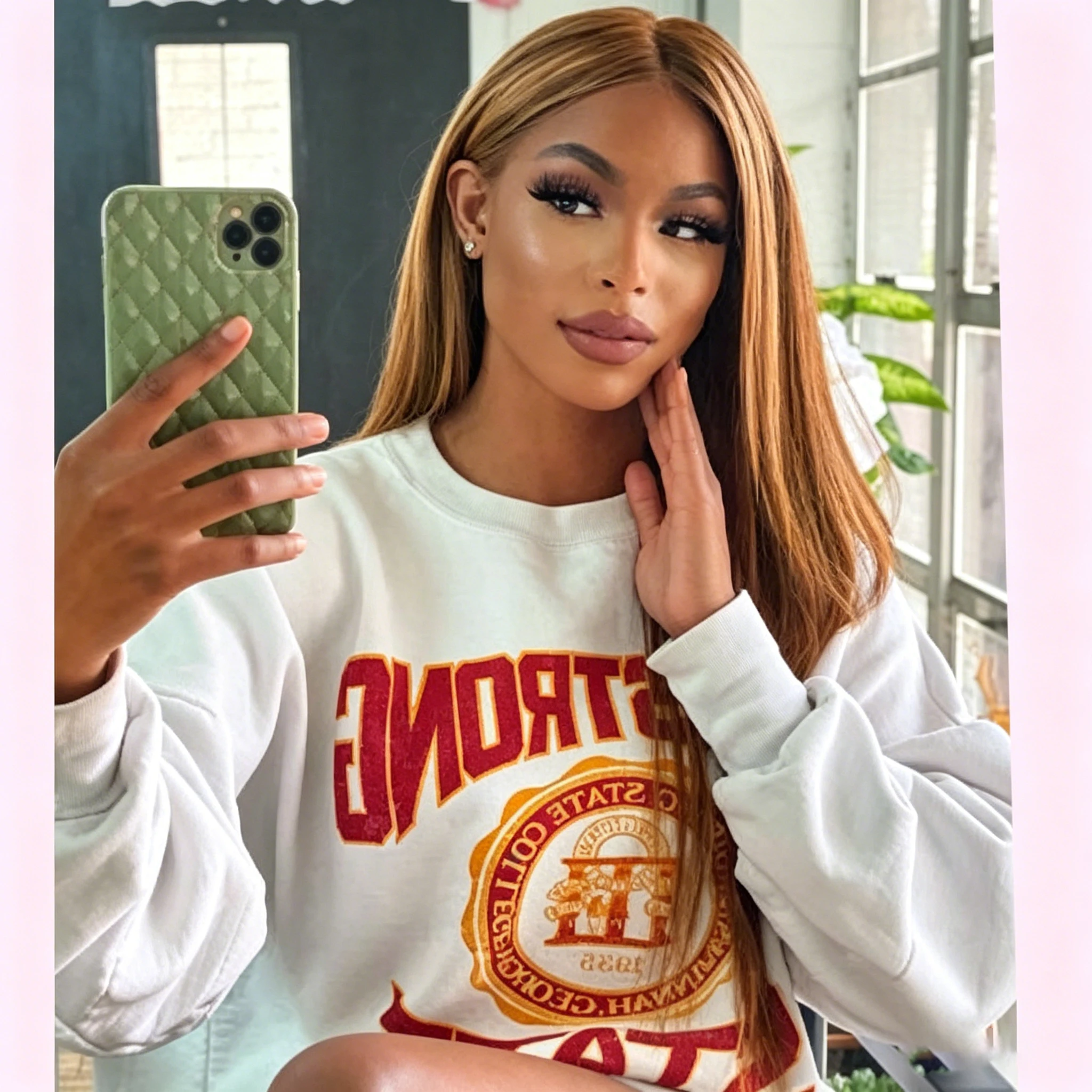 

Honey Blonde Wig Human Hair 200% Density Straight HD Lace Front Wigs Human Hair Pre Plucked Ombre 13X6 Lace Front Wig for Women With Baby Hair