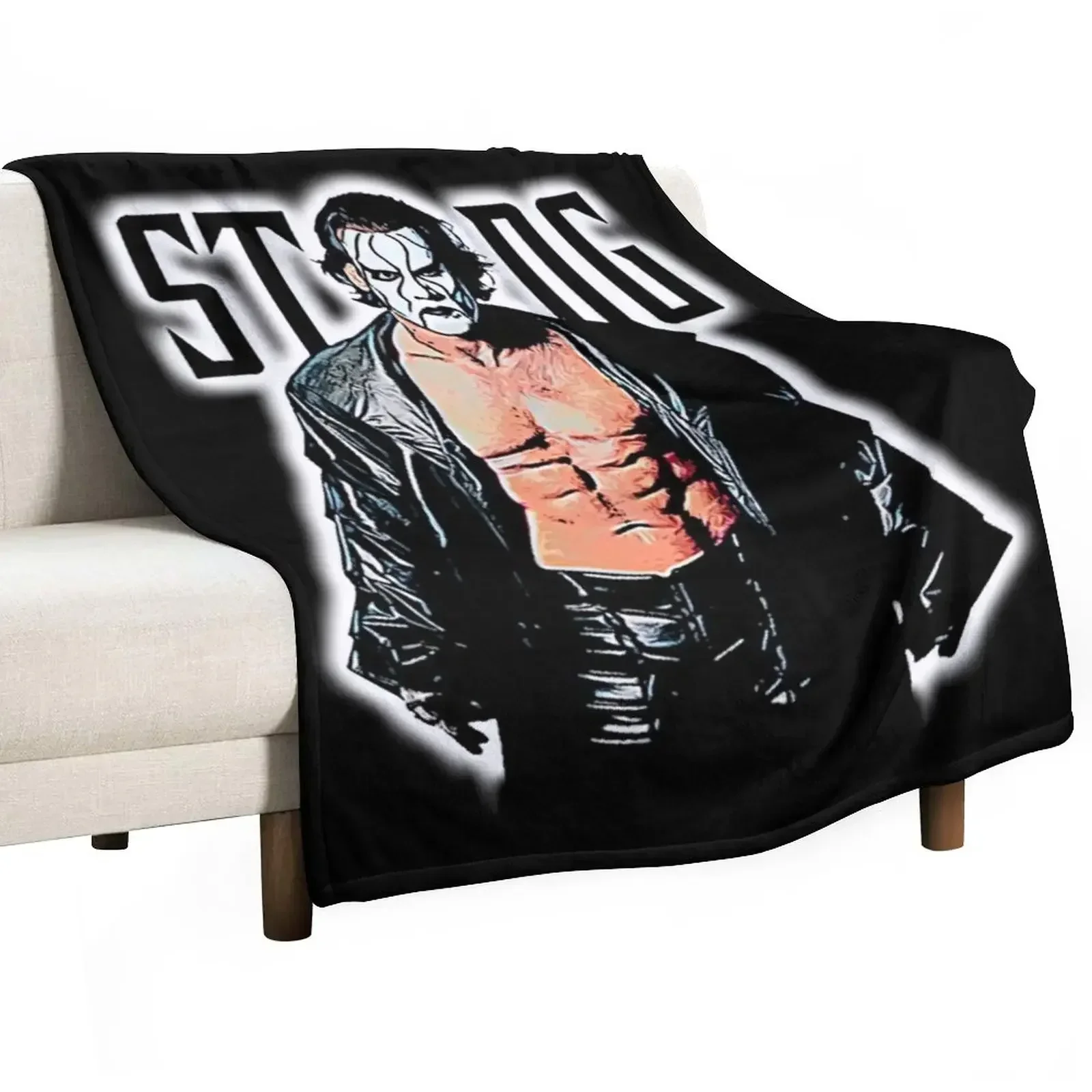 Sting Throw Blanket anime Luxury Throw Blankets