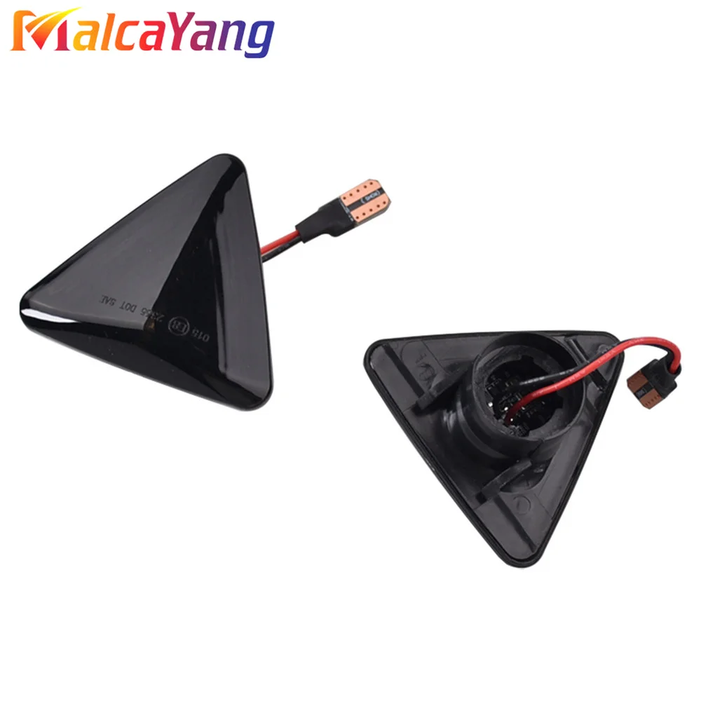 2PCS Dynamic Sequential LED Side Marker Light Turn Signal Lamp For Mitsubishi Colt CZC CZ3 Z23 Z24 Z25 Z33 Z34 Z3 2004-2012