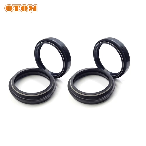 OTOM-accesorios para motocicleta, amortiguador de horquilla delantera de 48mm, sello de aceite, anillo sellado de polvo para bicicletas de cross KTM EXC SXF HUSQVARNA FC TE 125-990