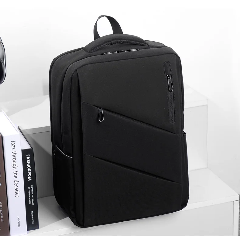 Leisure Business Wear-resistant Multifunctional Usb Charging Anti-splash Backpack Computer Bag