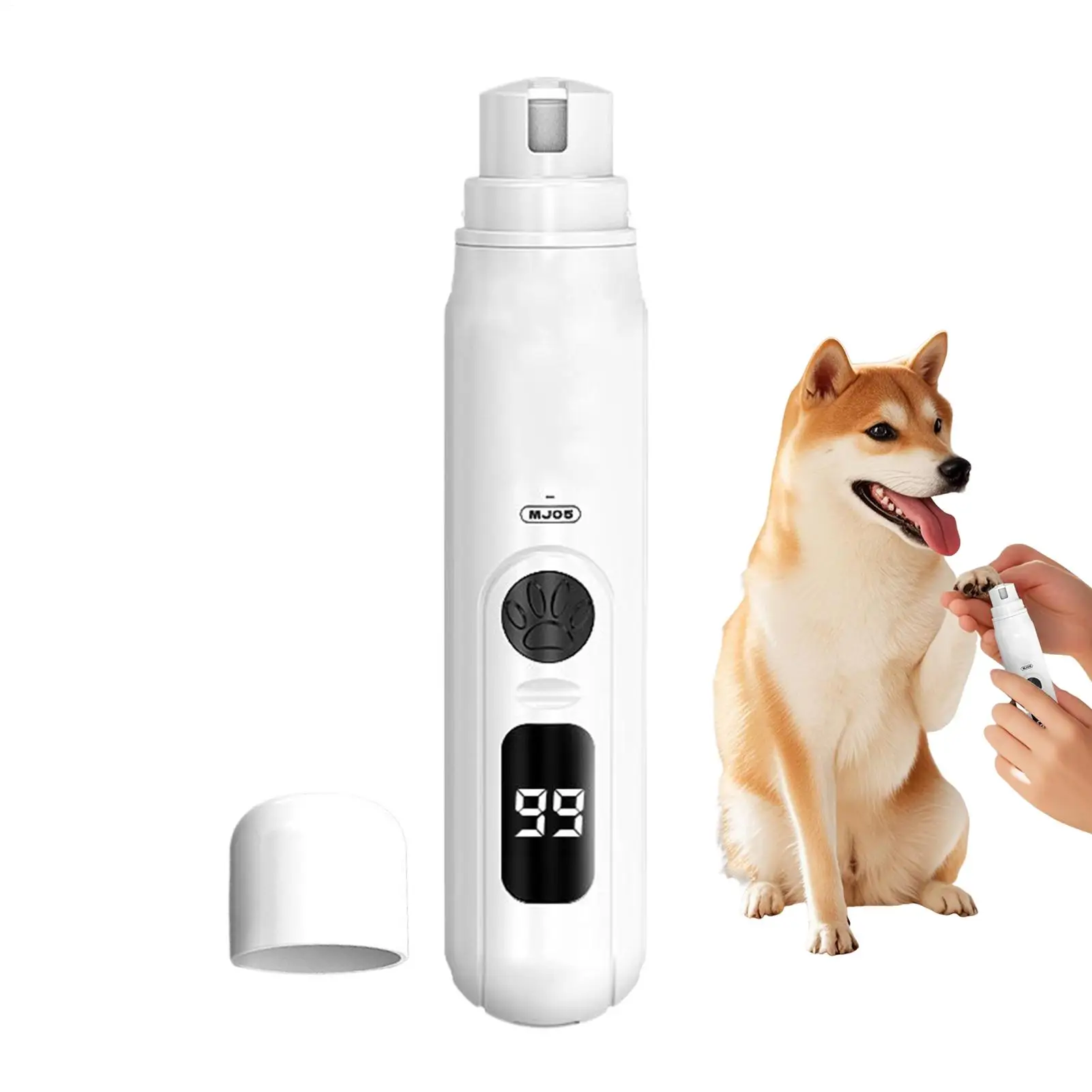 

Измельчитель ногтей для домашних животных, триммер для ногтей для собак, шлифовальный станок для ногтей на ногах, 3-скоростные инструменты для ухода за кошками, товары для домашних животных для собак, щенков, котят, кроликов