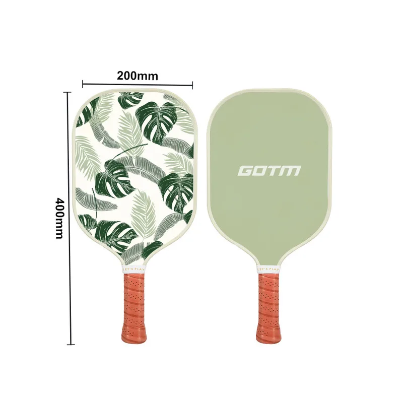 2 Rackets 2 Protective Covers 4 Ballsnovice and Beginner Durable Carbon Fiber Pickleball Paddle College Student Club