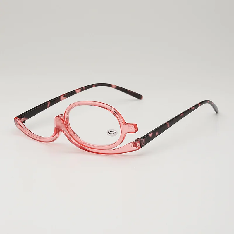 Women Glasses Rotating Makeup Reading Eyewear Anti Blue Light Make-up presbyopic Eyeglasses Diopter +1.0 +1.5 +2.0 To +4.0