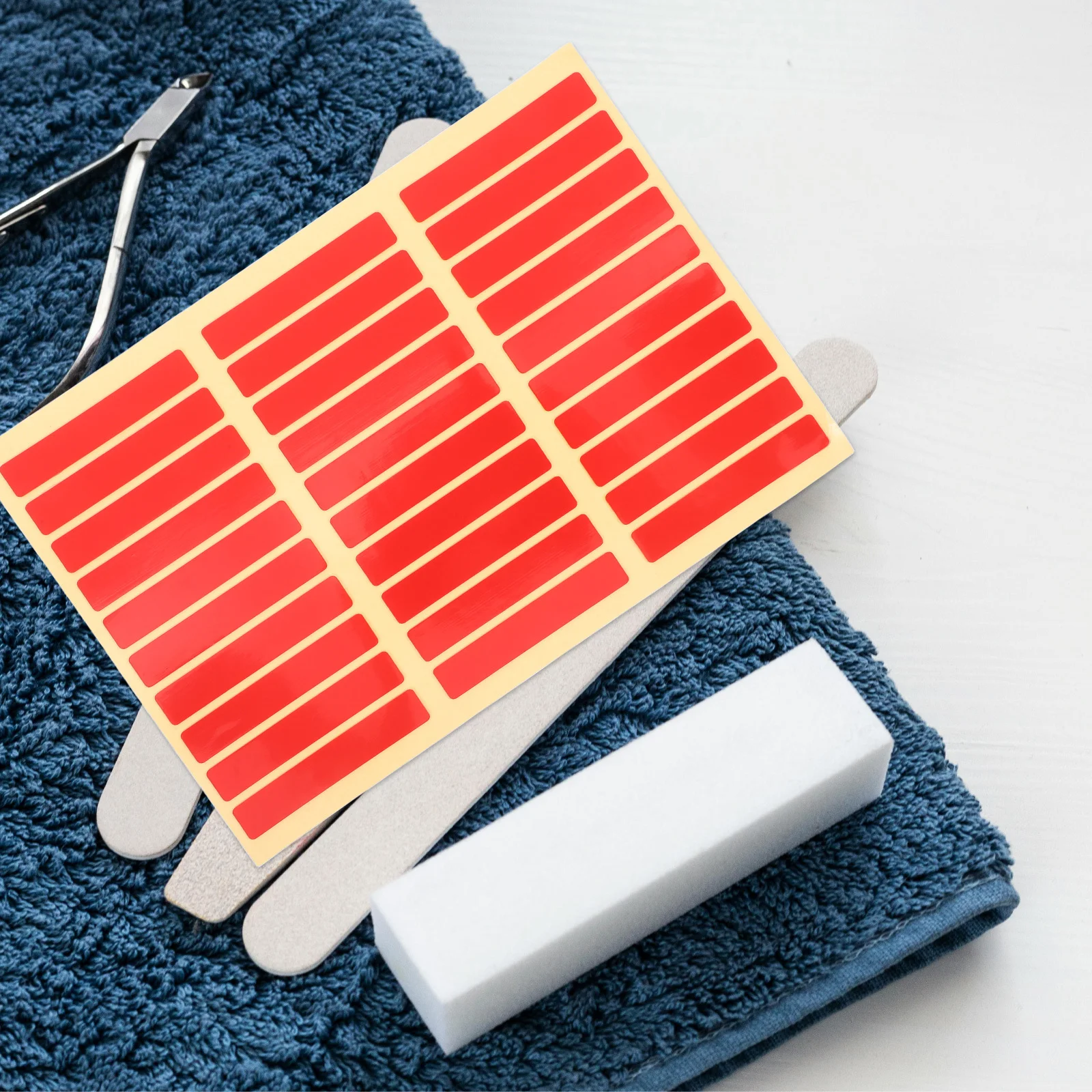 10 pcs Double Sided Transparent Traceless For Press On Nails Display Manicure Board Crystal Tape Strips Adhesive Tape Nails Kit