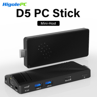 Higole D5 PC Stick Intel Pentium N4200 Mini PC Windows 10 WiFi5 4GB 64GB Fanless Desktop PC 4K Mini Computer TV Stick
