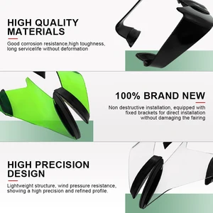 Neues Motorrad mit festem Flügel Careon an Kawasaki ZX10R ZX 10R ZX-10R 2022 2023 2024 Spoiler Pneumatic Wing Kit 6 Hauptverkaufsseite Carewheel ZX10R - №5