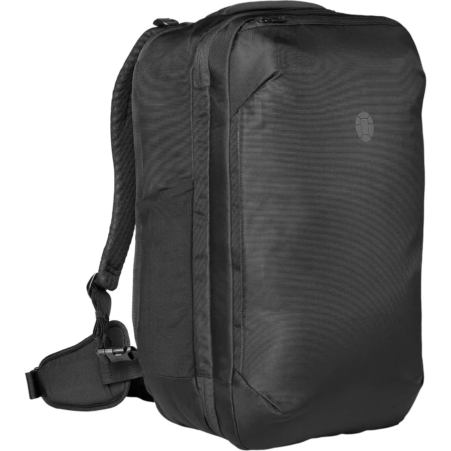 

Tortuga 40L Travel Backpack Lite Black — большой дорожный рюкзак для ручной клади для мужчин и женщин — прочный, удобный, удобный в упаковке Ai