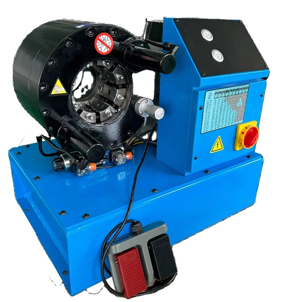 

Настраиваемый промышленный обжимной станок для шлангов SP32 6–64 мм, регулируемый зажим 1/4–2 дюйма, машина для обжима гидравлических шлангов, сердечник двигателя насоса