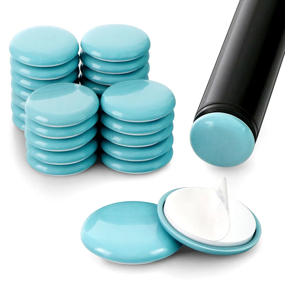 4-100Pcs Feet Glider Sliding Pads Home Furniture Sliders Furniture Gliders PTFE Square Floor Mover Pads for Household Hardware