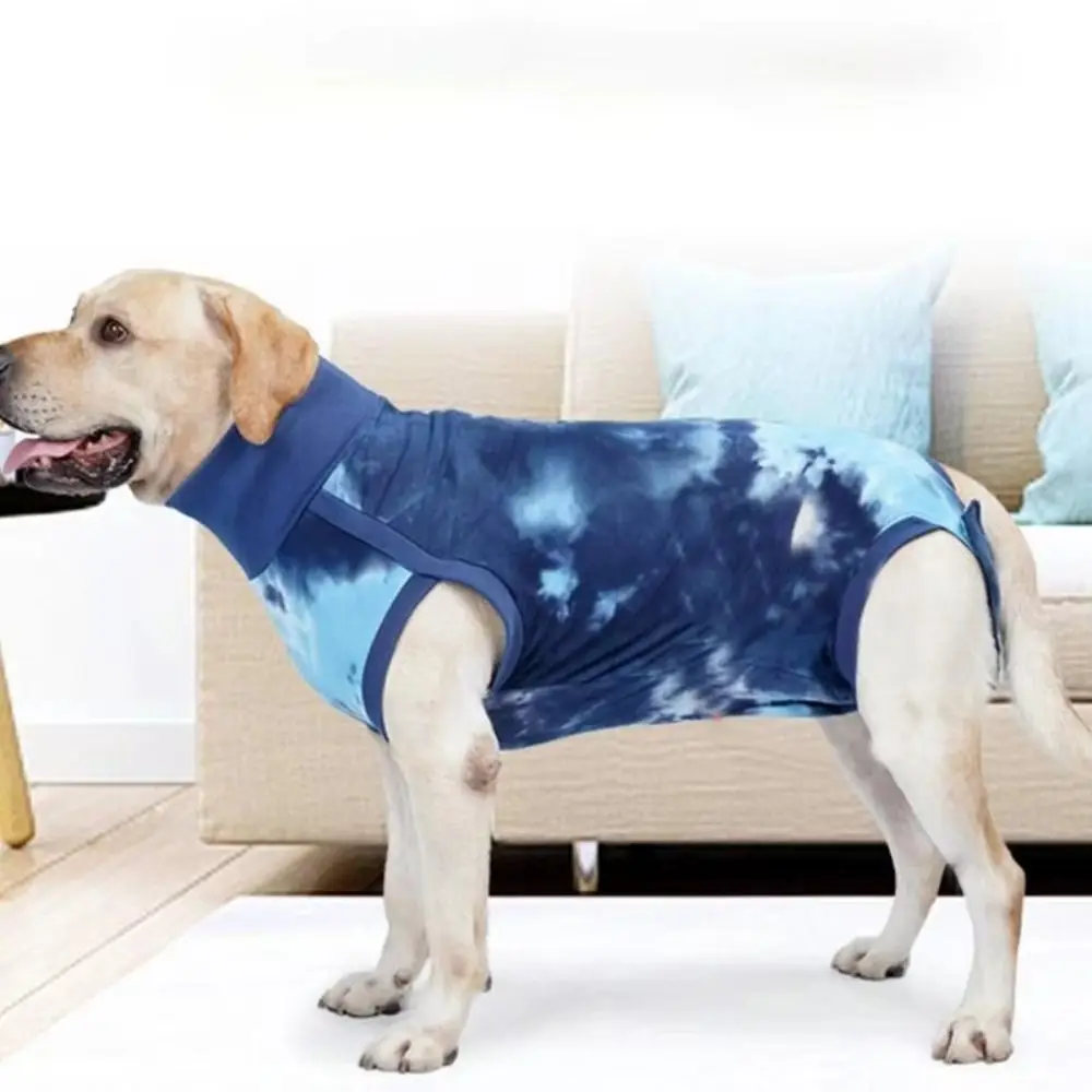 Combinaison de récupération Anti-léchage élastique réutilisable pour chien, body de récupération doux et fin pour chien, vêtements de protection respirants pour chien