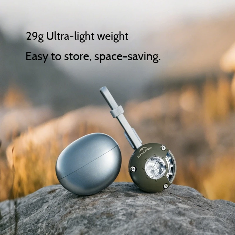 Naturehike Outdoor Camping Wind-nano Lightweight Air Pump with 7 Different Nozzles 300L/min Air Flow 2-in-1 Inflate and Deflate