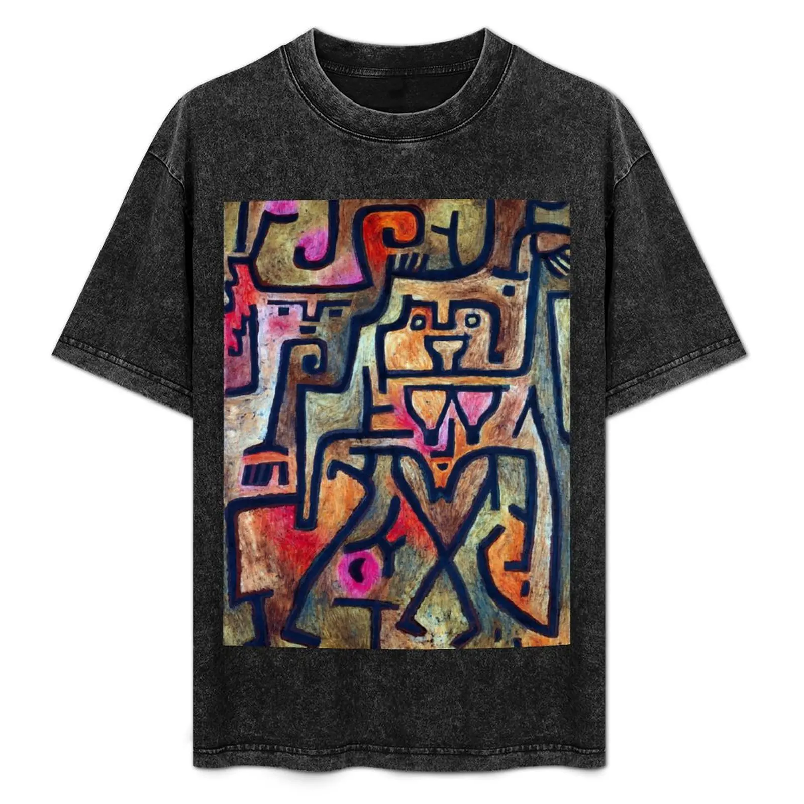 

Paul Klee Forest Witches T-Shirt anime t shirts for man t shirt custom print man t shirt luxury anime shirts oversize T-Shirt