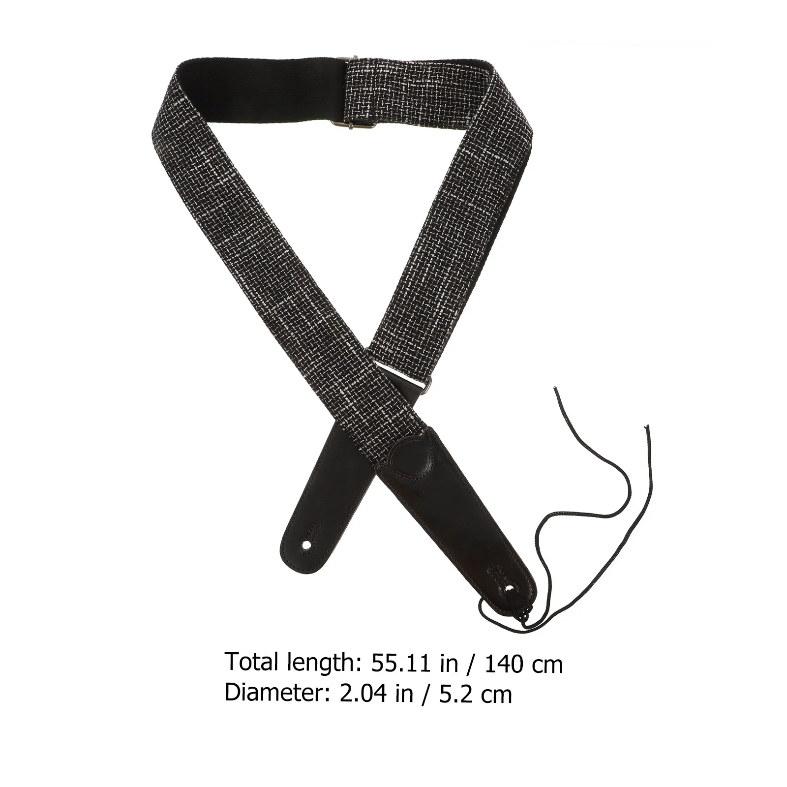 1pc Gitarrengurt Einstellbar Hochwertige Baumwolle Komfortable Langlebig Weiche Hautfreundliche Bass Musikinstrument