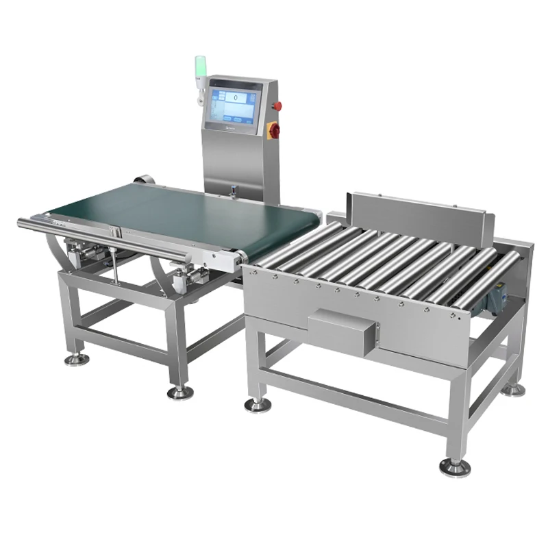 Conveyor Belt Scale Electronic Weighing System for Big Heavy Goods Packaged Water Beverage Daily Chemical