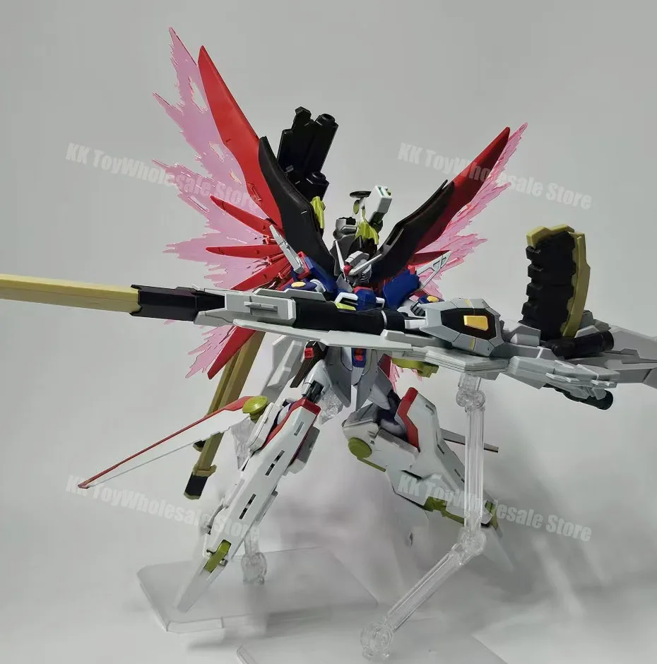 GAOGAO HG 1/144 Zgmf-X42s Heine Destiny en A-Gxq754 V2 Zeus Silhouette Assembly Model Kits Action Figure Robot Plastic Model