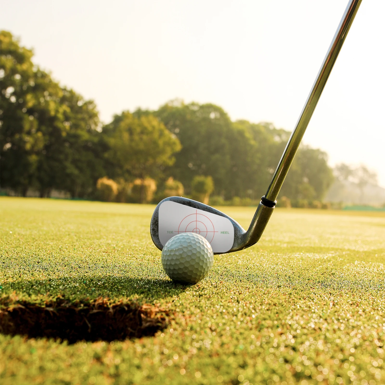 

8 Sheets Golf Impact Sticker Self-Teaching Golf Swing Practice Tape Accuracy Improving Club Face Training Accessory