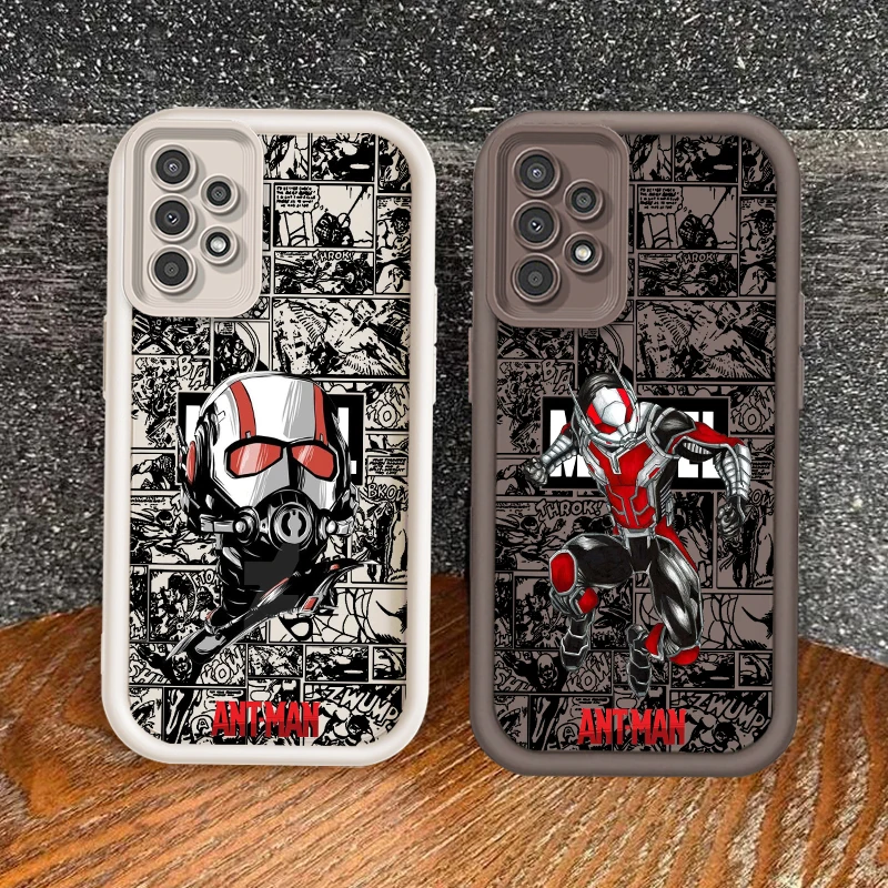 

Ant Man Cartoon Art Cool For Samsung A73 A71 A54 A53 A52 A51 A33 A32 A21S A14 A13 A12 A03 A04 A05 5G Eye Ladder Back Phone Case