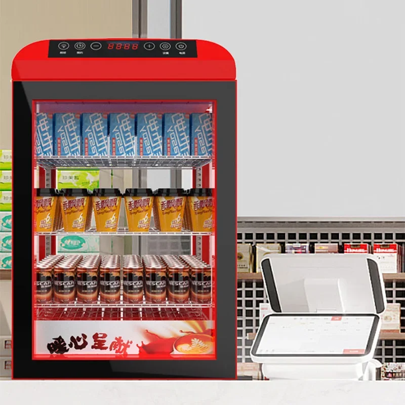 108L Hot Beverage Cabinet Commercial Convenience Store and Supermarket Milk, Coffee, and Beverage Insulated Display (Customized)