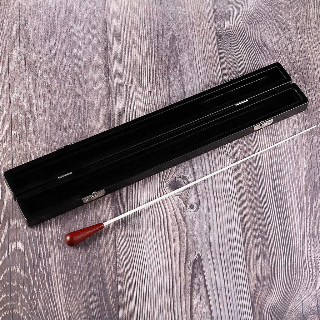 

Music Conducting Baton Wooden Handle Orchestra Baton with Gift Box for Symphony Choir Director, Band Leader Classic Wood Baton