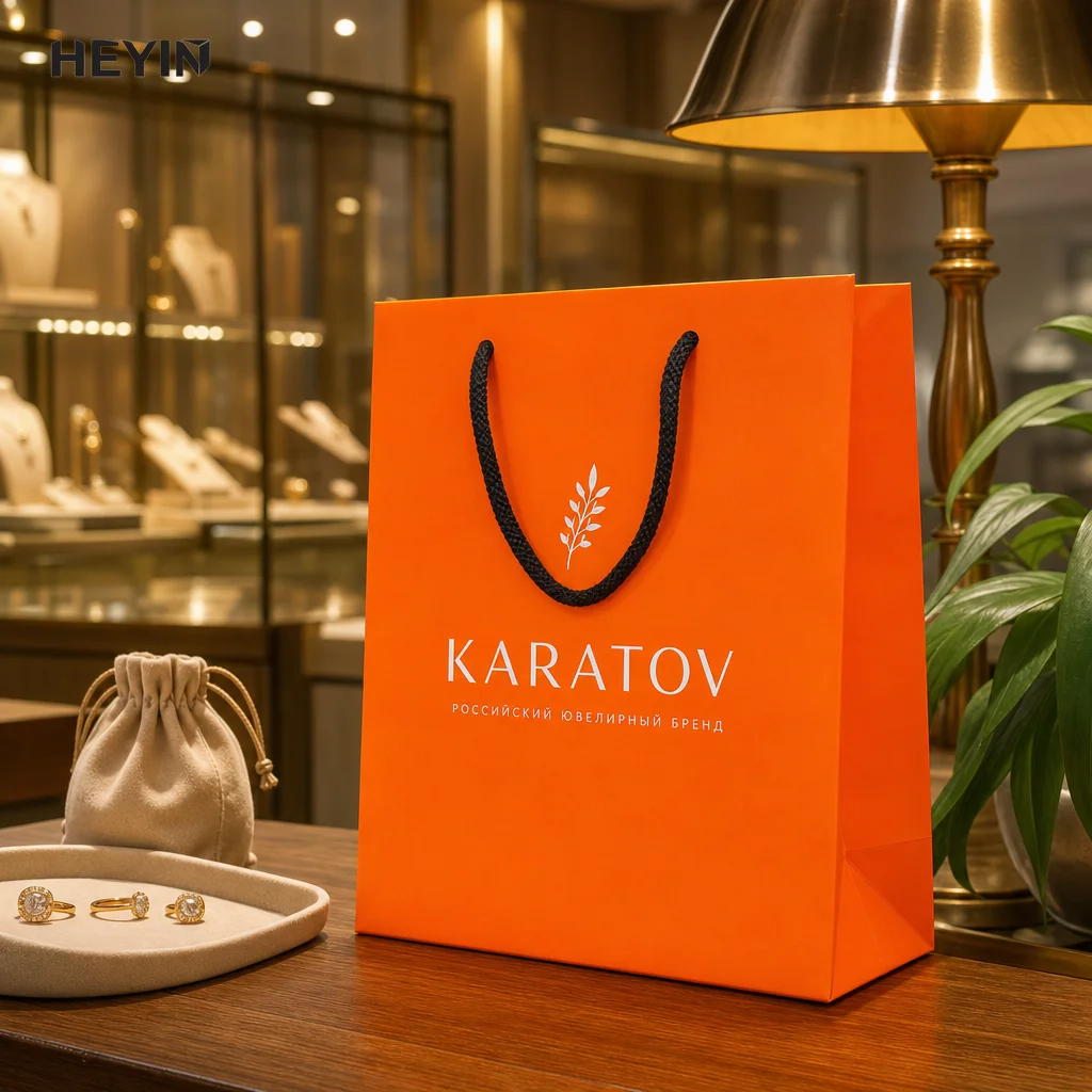 Custom Logo Kraft Paper White Cardboard Gift Bags Luxury Handbags For Clothing Boutique Shopping Packaging Bags