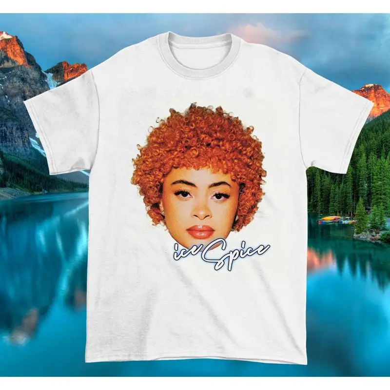 Vtg Ice Spice Face To Face Heavy Cotton S-5XL Unisex White Tee Shirt BL022