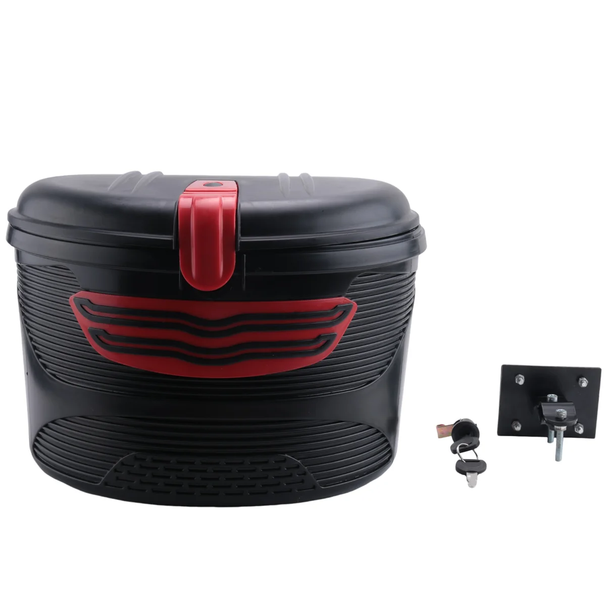 Electric Scooter Storage Front Carrying Basket with Lock for Foldable Electric E-Bike Scooter M365