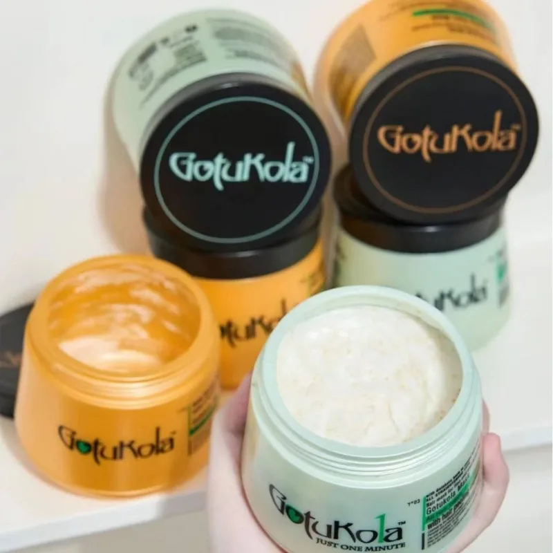 Satin Strands Keratin Hair Mask Softens Dry,Color Damaged Hair Deep Conditioner Repairs & Revitalizes Scalp Gotu Kola Herb