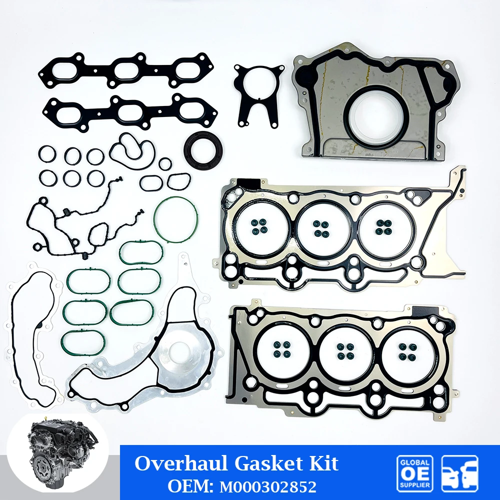 3.0T Engine Full Overhaul Gasket Kit For Maserati Quattroporte Granlusso Ghibli Levante M156 M157 V6 Car Accessories M000302852