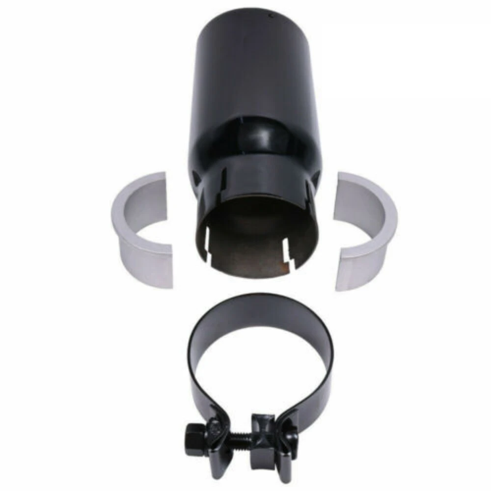 PT932-35180-02 Black Metal Chrome Exhaust Tip Fits For 2005-2023 Toyota Tacoma Car Accessories Parts