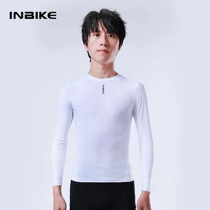 

INBIKE Велоспорт Мужская первый слой облегающая дышащая велосипедная одежда Нижняя рубашка Мужская одежда для велоспорта