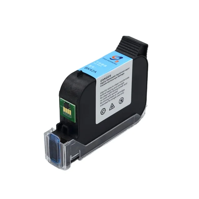 1/2 inch half inch factory direct wholesale solvent printing black ink cartridge