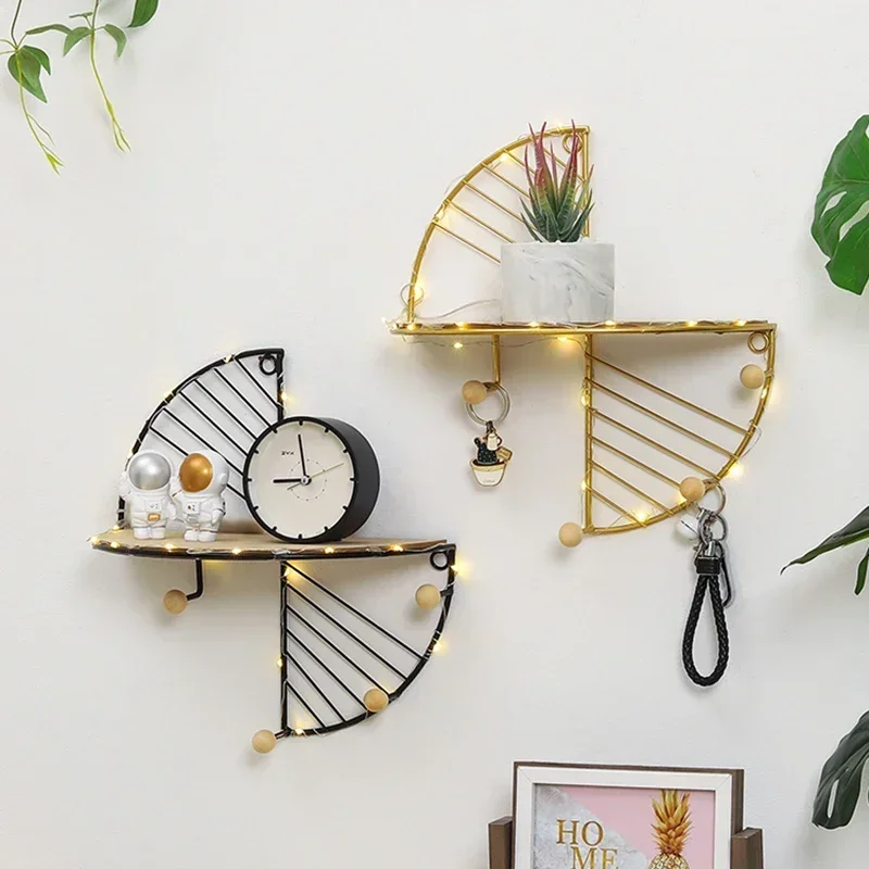 

Easy To Use Necklace Wall Display Stand Kitchen Book Plant Corner Shelves Regale Perfume Repisas Bedroom Magazine Repisa Home De