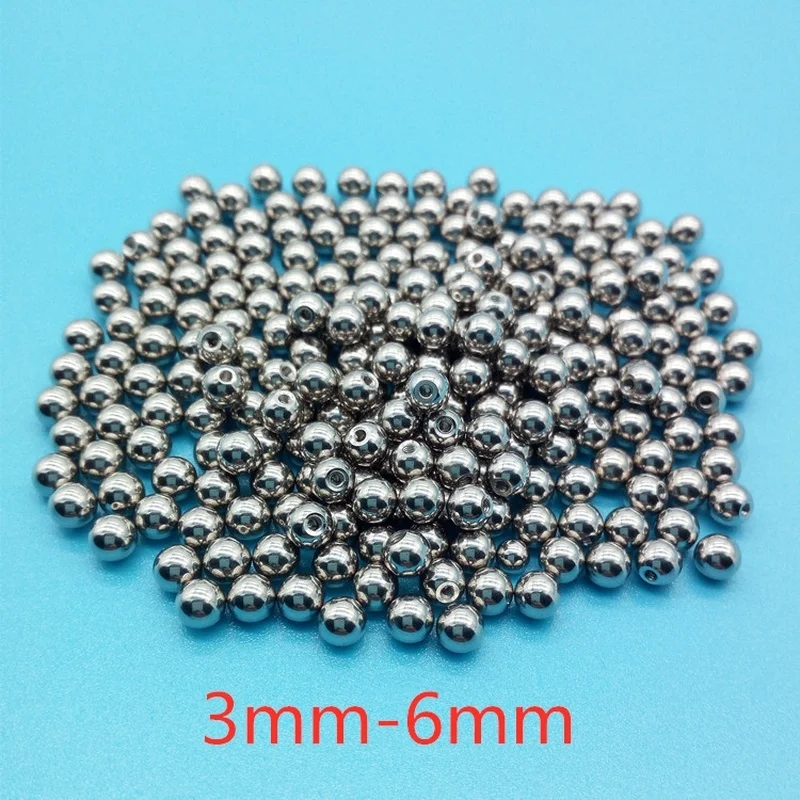 50pcs Replacement Spare BALLS Labret Barbell Bar Piercing Attachments 14g 16g DIY Stainless Steel Body Jewelry