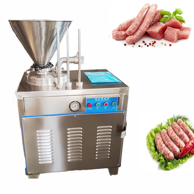 Commercial Sausage Making Machine Automatic 20L Sausage Filler Sausage Stuffer For Restaurant