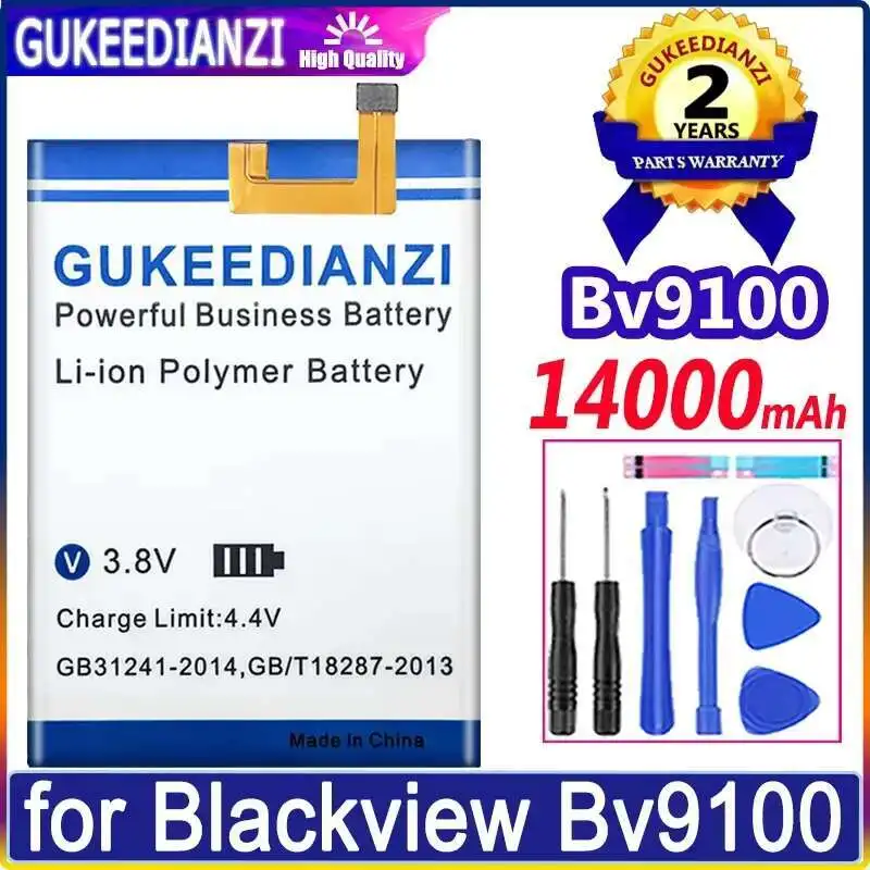 

Mobile Phone Battery 14000mAh For Blackview Bv9100 Stable Premium Replacement