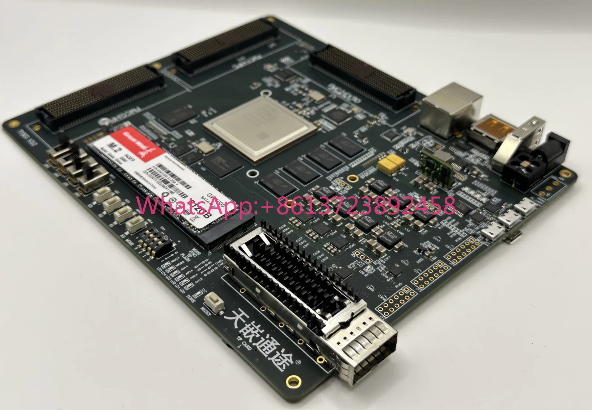MPSOC development board XCZU15EG with FMC HPC sky embedded communication software radio