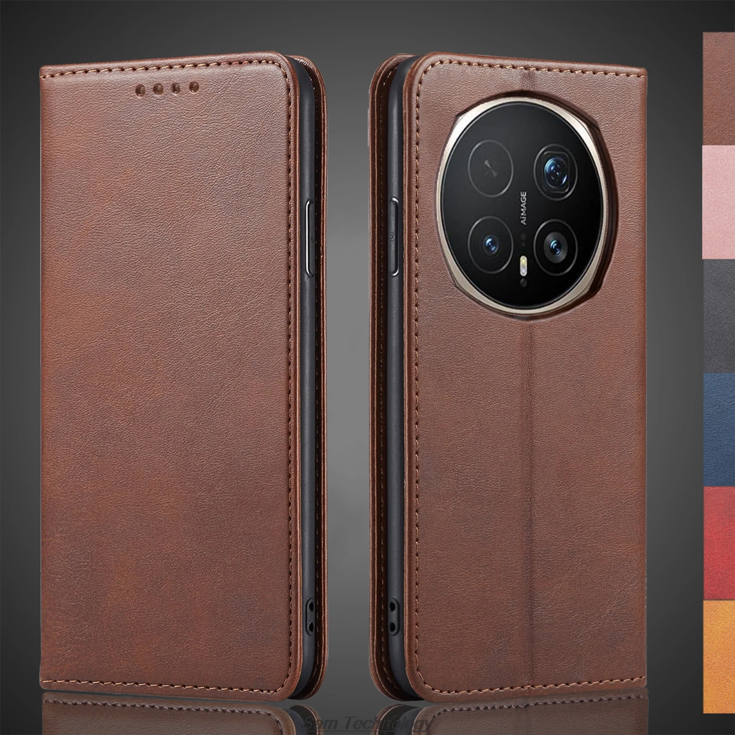 Magnetic attraction Leather Case for Huawei Honor Magic8 Pro