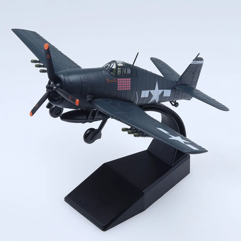 

Масштаб 1/72, литая под давлением модель самолета F6F Hellcat, металлическая модель для подарка