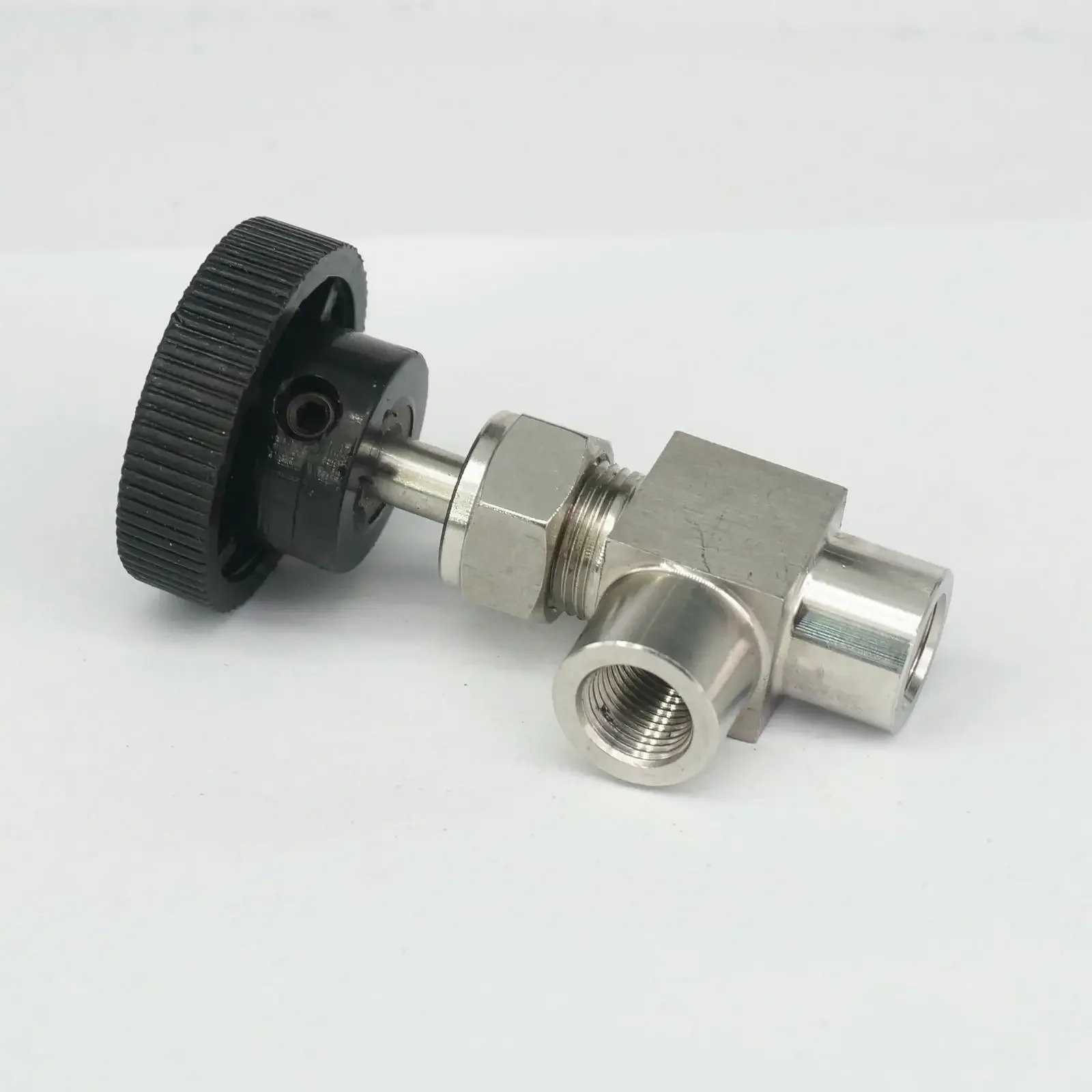 1/8 "Npt Elleboog Naald Valve 304 Rvs Flow Control