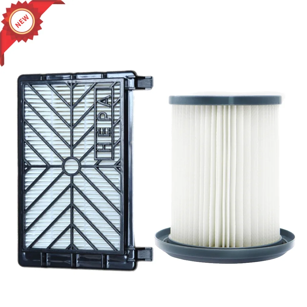 2pcs Vacuum Cleaner Accessories HEPA Filters+12cm Element for Philips FC8712 FC8714 FC8716 FC8720 FC8722